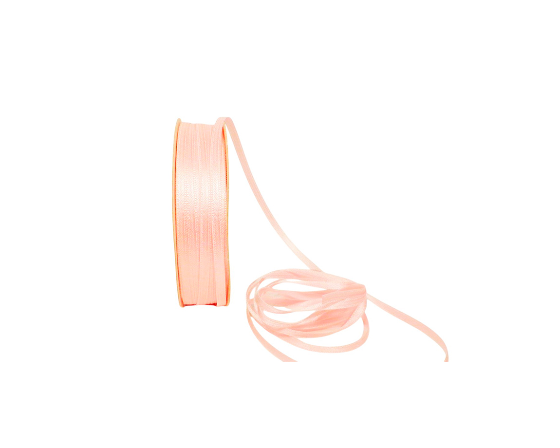 CINTA RASO ARISTE Nro 0  3mm x50 MTS ROSA DIOR DOBLE FAZ